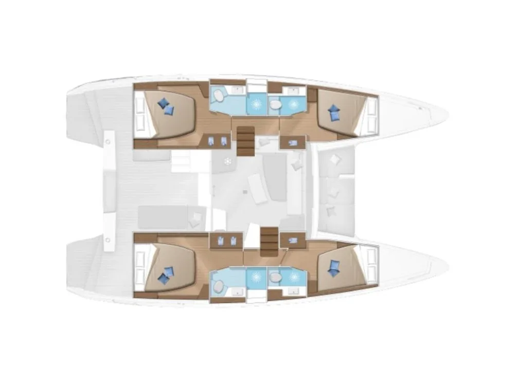 Yacht LAGOON 42 - Frangy