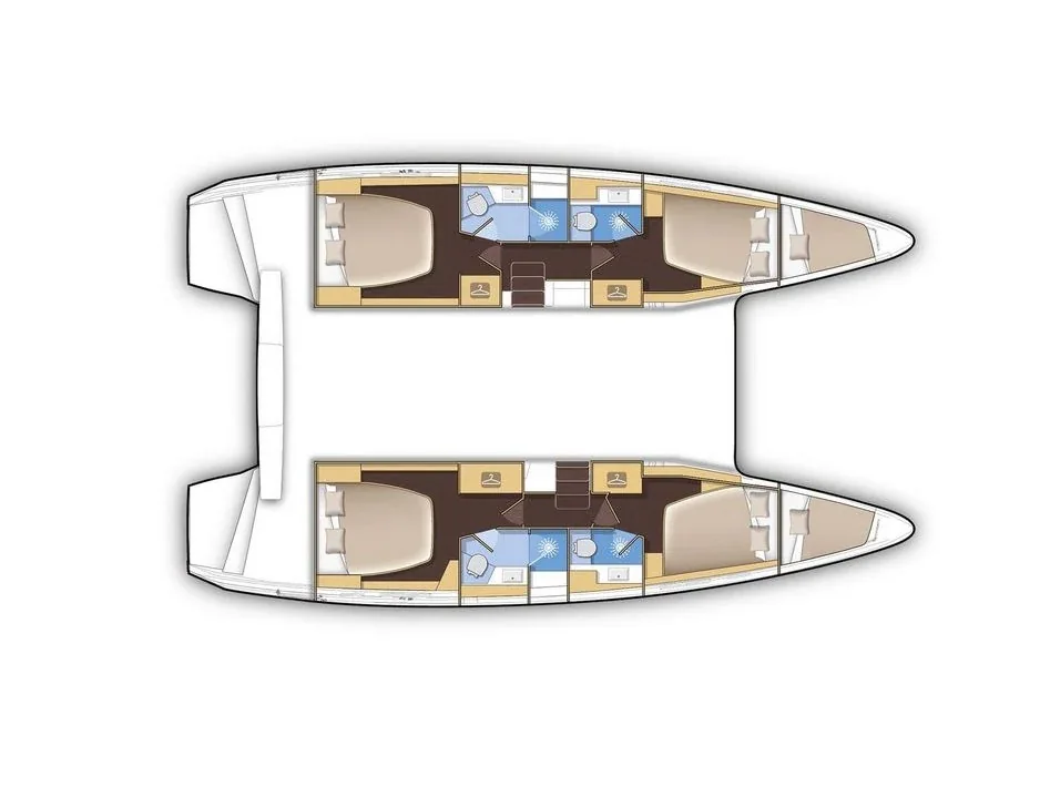 Yacht LAGOON 42 - Deja vu - Foto 1
