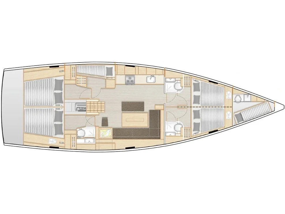 Yacht HANSE 508 - El Grande - Foto 1