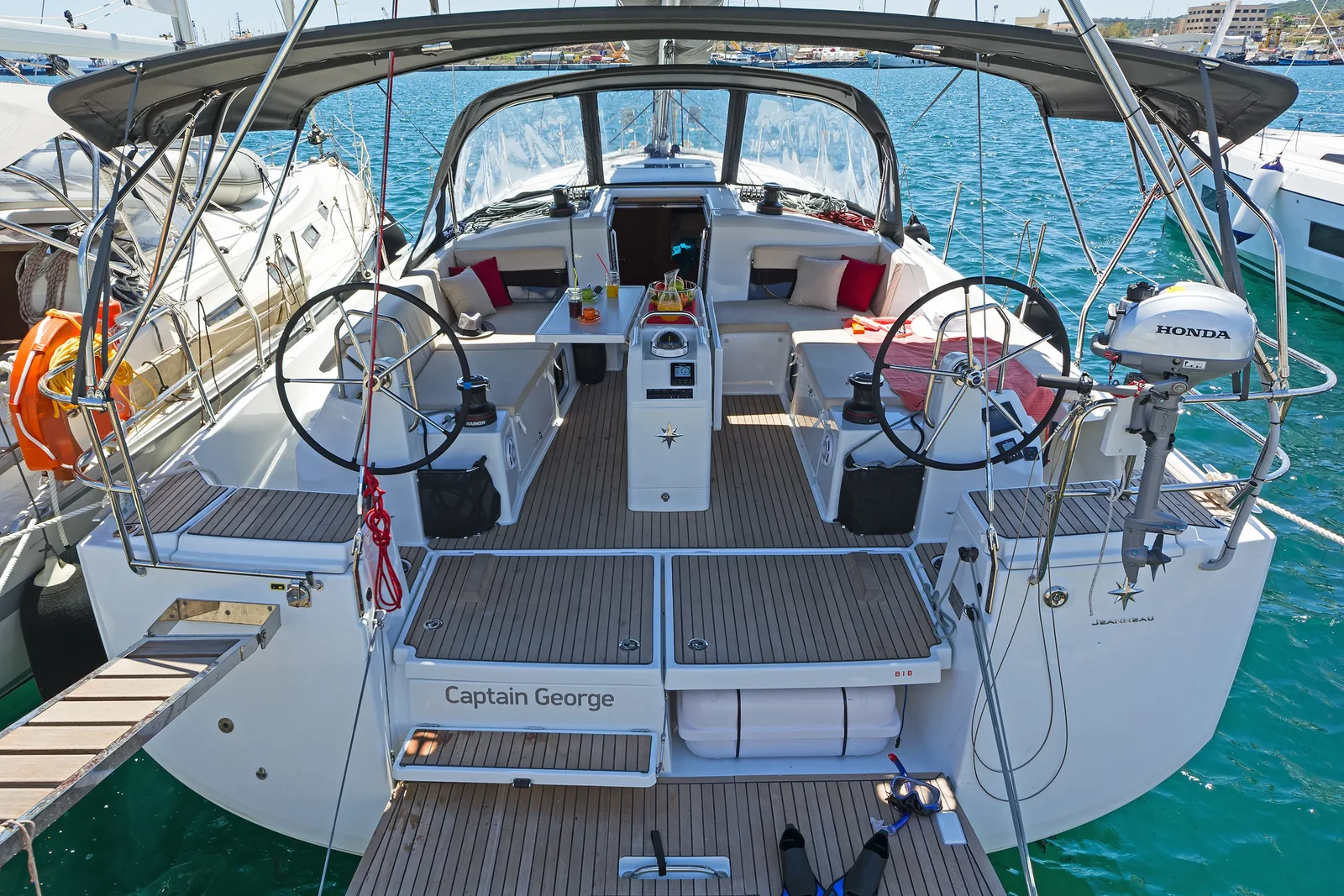 Yacht JEANNEAU Sun Odyssey 490 - Captain George - Foto 1