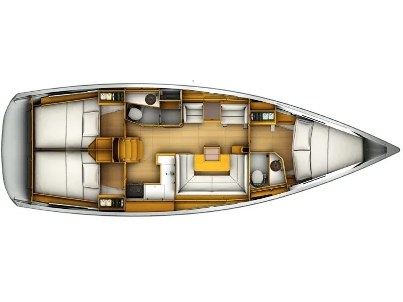 Yacht JEANNEAU Sun Odyssey 419 - Geva I - Foto 1