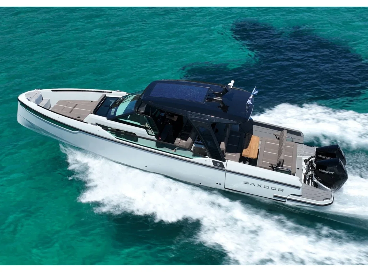 Grundriss der Yacht BAVARIA 41 - Sfakia