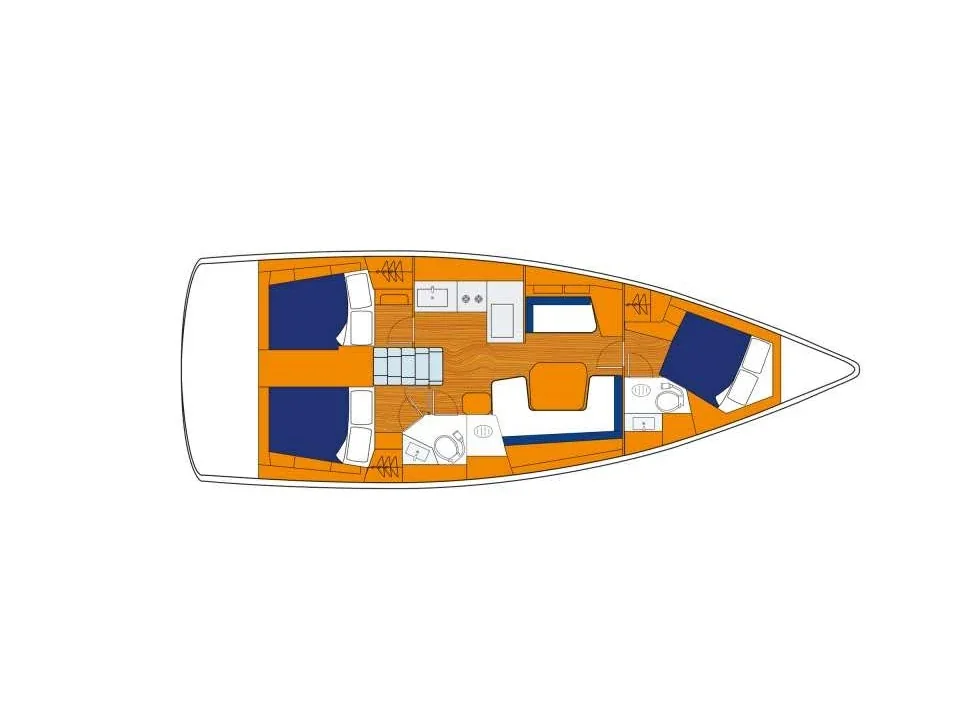 Yacht JEANNEAU Sun Odyssey 410 - Nami - Foto 1
