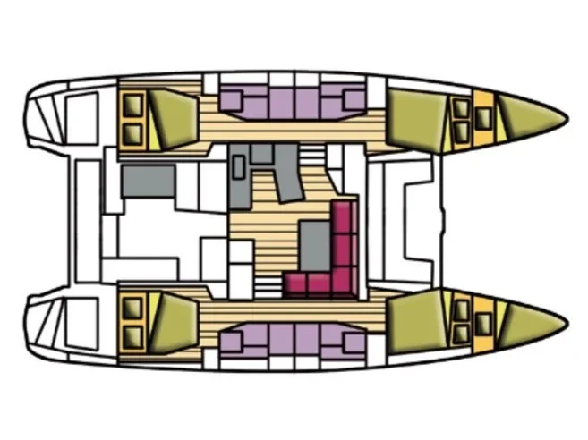Yacht LAGOON 42 - Nereide - Foto 1