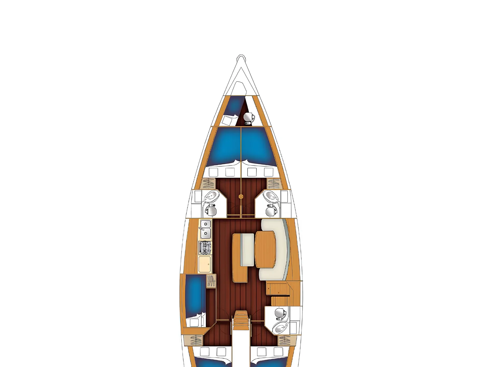 Yacht BENETEAU Cyclades 50.5 - Take Five - Foto 1