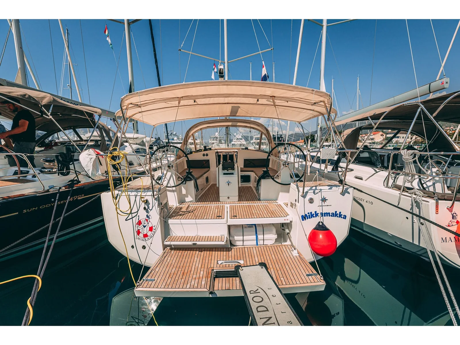 Yacht JEANNEAU Sun Odyssey 440 - Mikkamakka - Foto 1