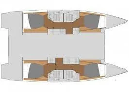 Yacht FOUNTAINE PAJOT Astrea 42 - Roxy II - Foto 3