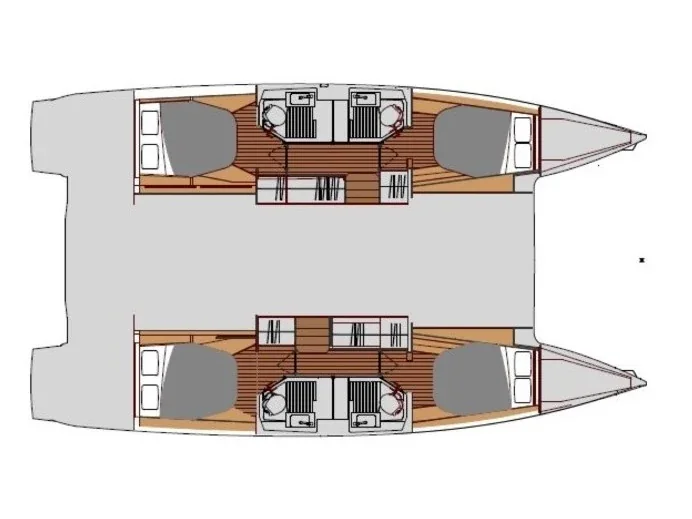 Yacht FOUNTAINE PAJOT Astrea 42 - Magic Summer - Foto 1