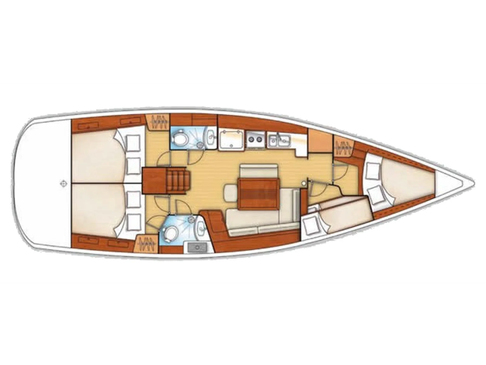Yacht BENETEAU Oceanis 43 - Elena - Foto 1