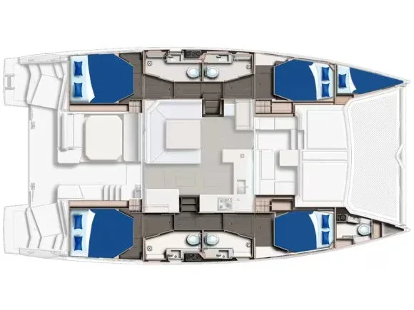 Yacht ROBERTSON AND CAINE Sunsail 454 L - Leopard 45 - Foto 1