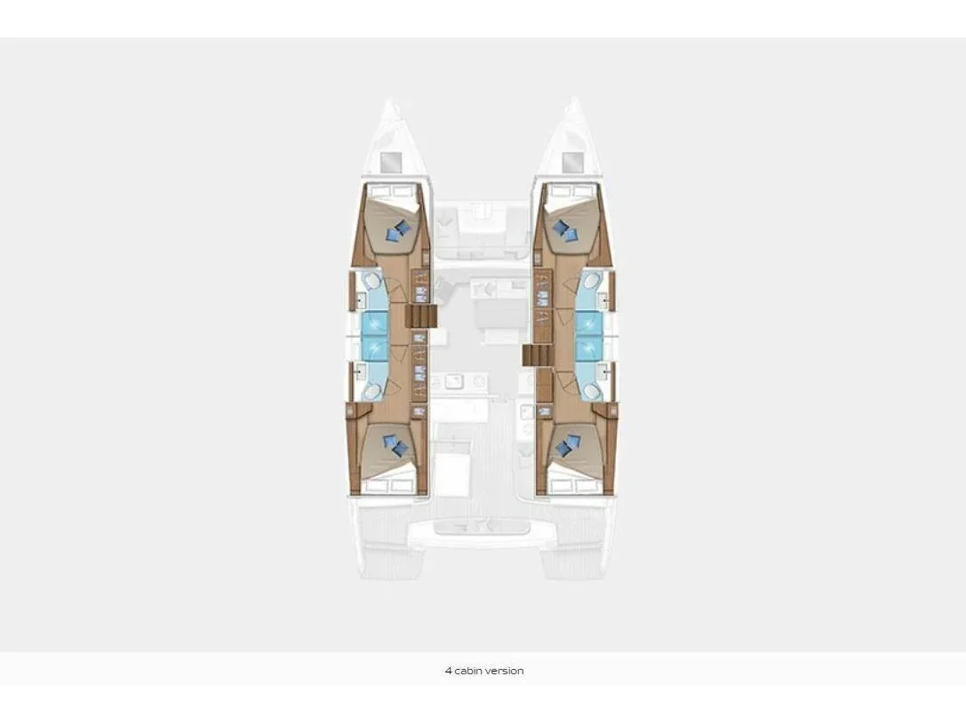 Yacht LAGOON 46 - Lucky Dragon - Foto 1