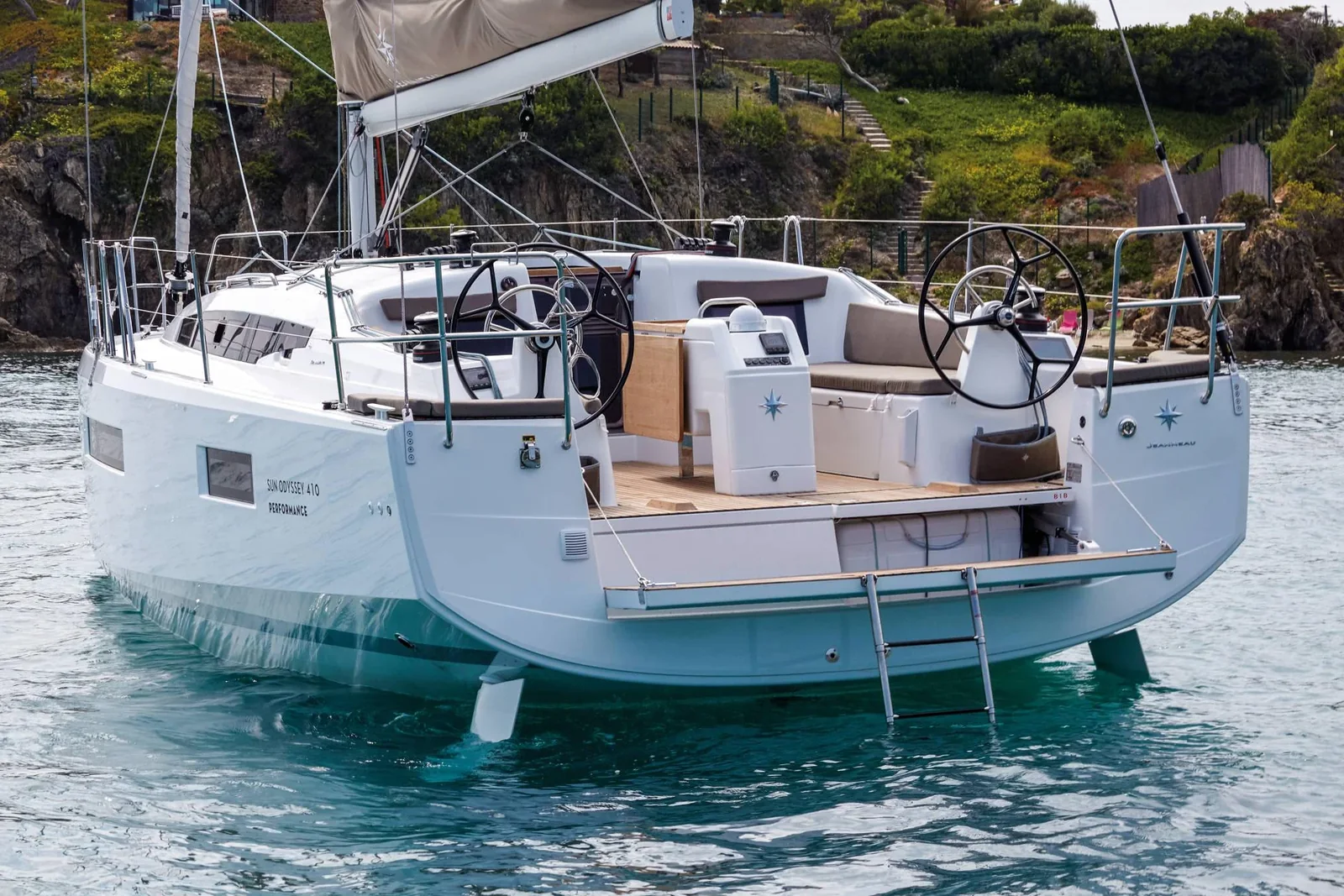 Yacht JEANNEAU Sun Odyssey 410 - Evelyne - Foto 1