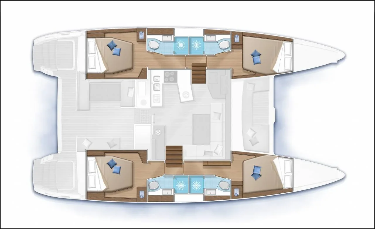 Yacht LAGOON 450 S - Arome