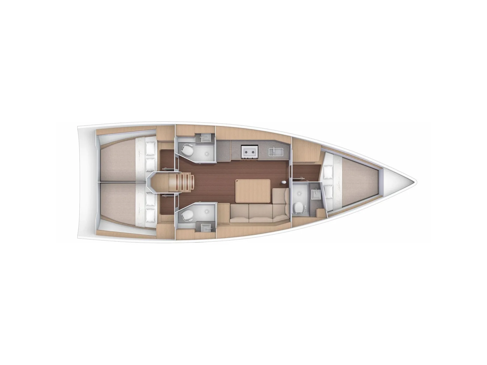 Yacht DUFOUR 390 Grand Large - Easy Living - Foto 1