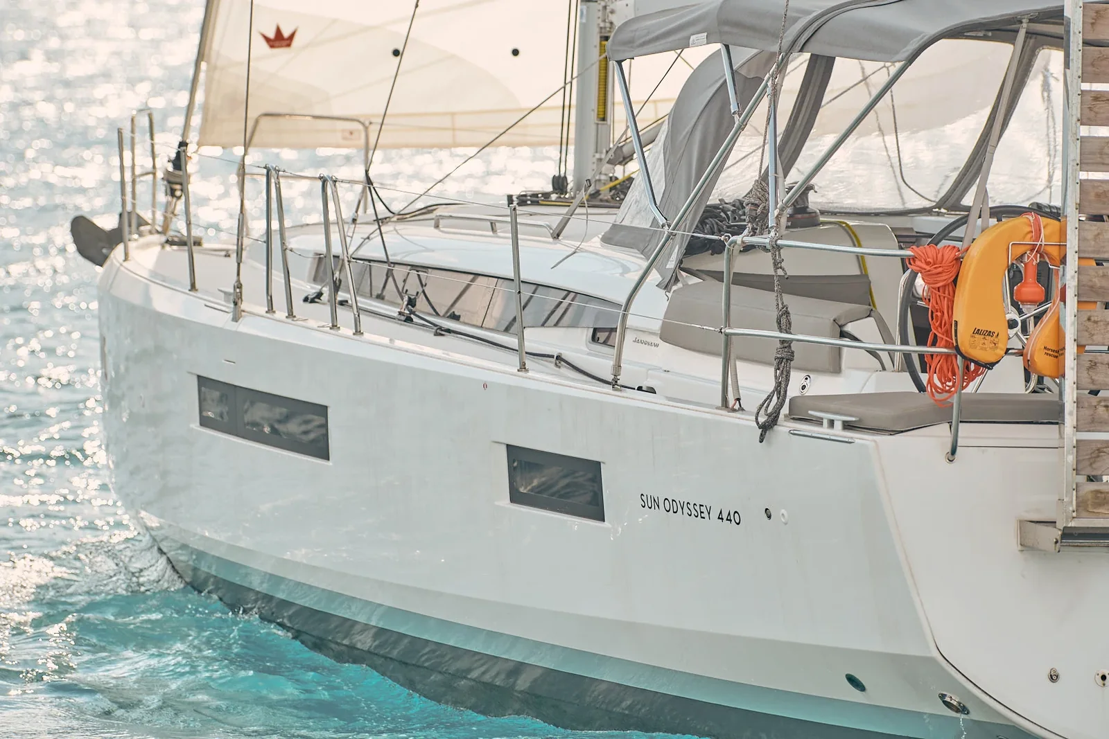Yacht JEANNEAU Sun Odyssey 440 - Nymeria - Foto 1