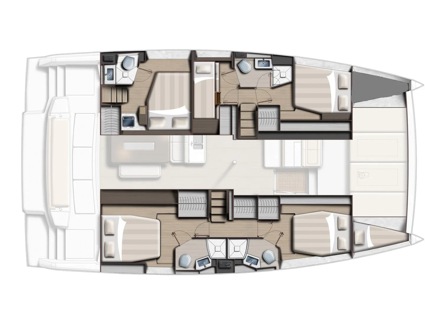 Yacht CATANA Bali 4.6 - Freezer