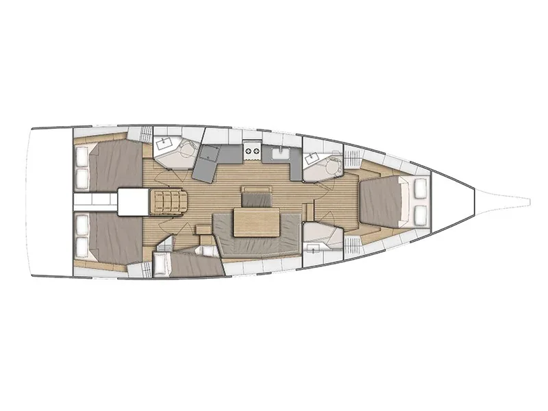 Yacht BENETEAU Oceanis 46.1 - Yess Boss - Foto 1