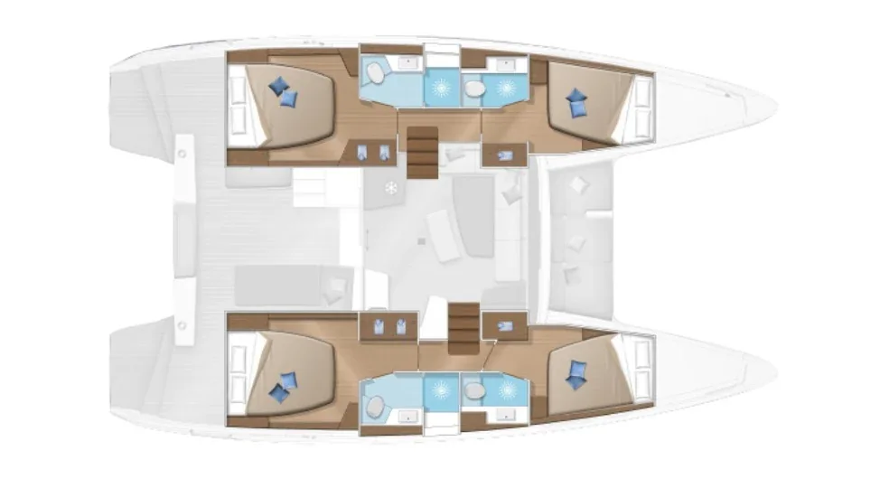 Yacht LAGOON 42 - Star VI - Foto 3