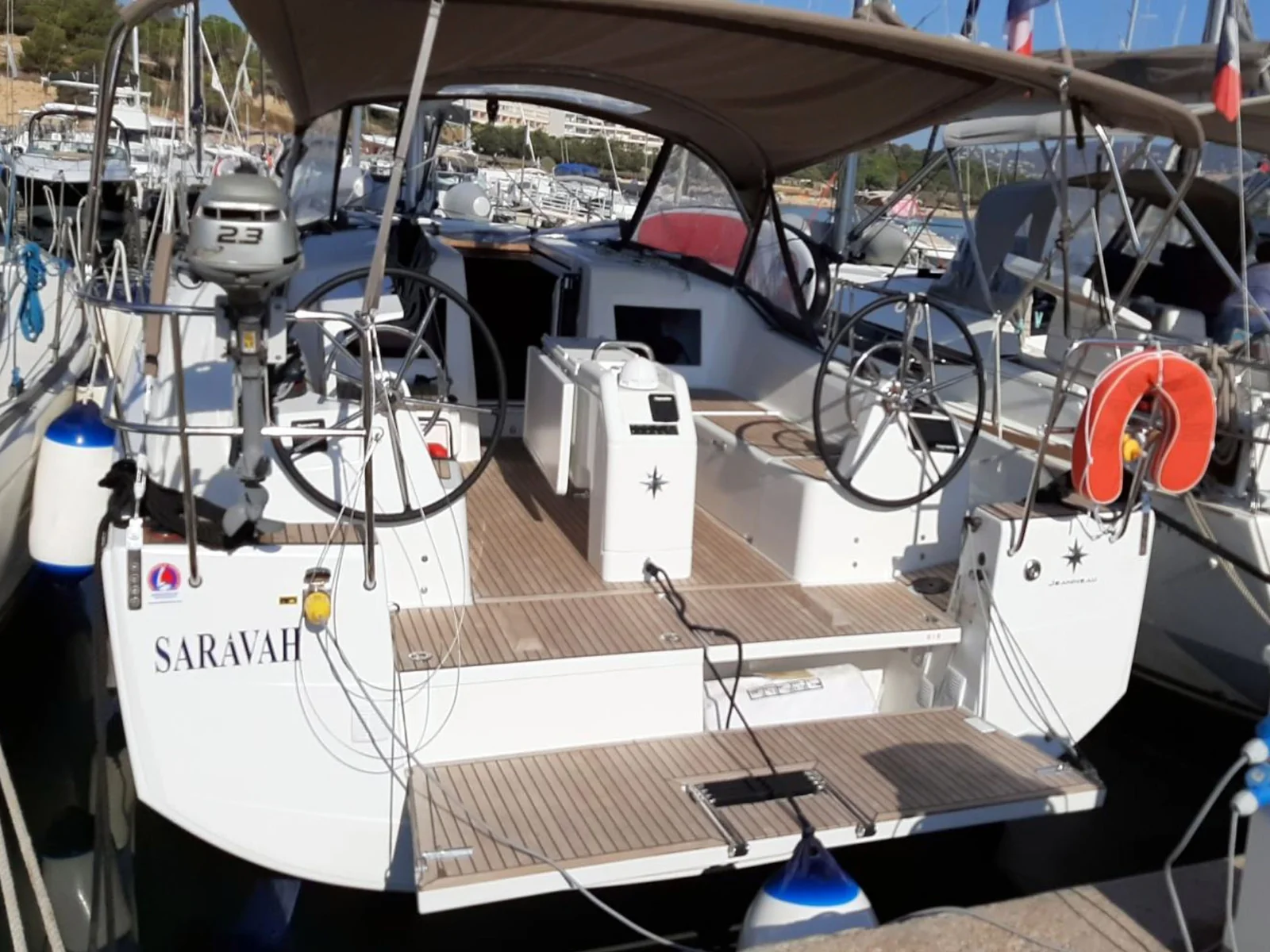 Yacht JEANNEAU Sun Odyssey 410 - Saravah - Foto 1