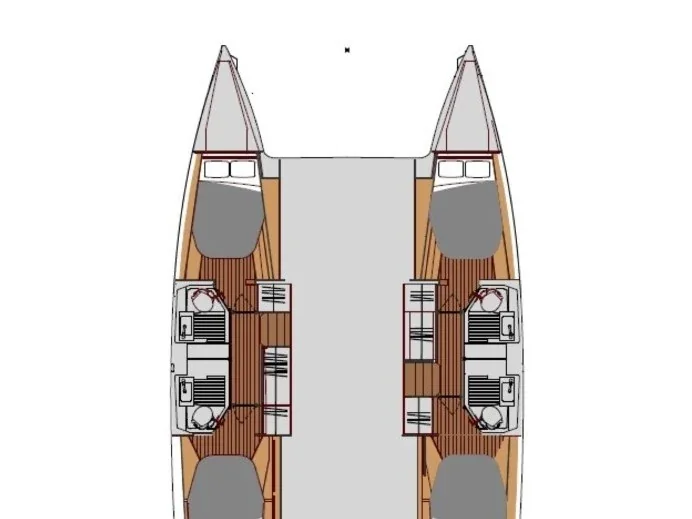 Yacht FOUNTAINE PAJOT Astrea 42 - Crazy Diamont - Foto 1