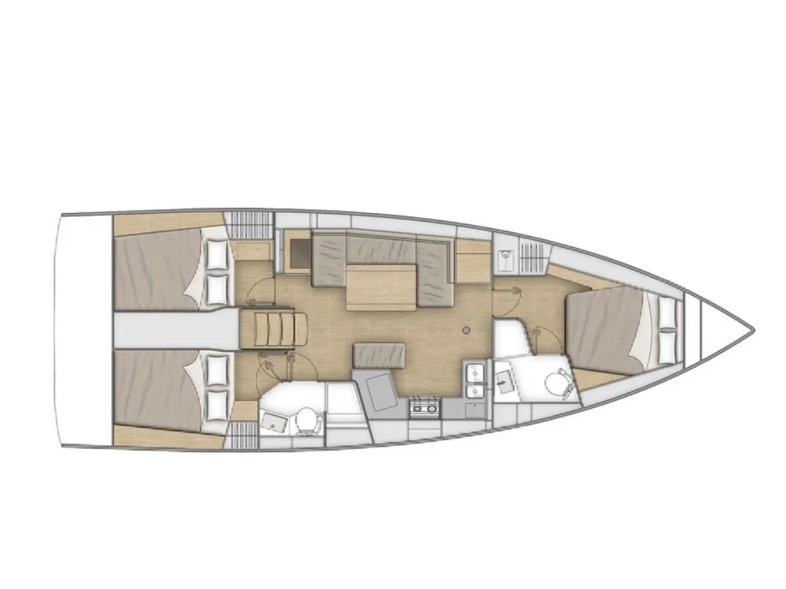 Yacht BENETEAU Oceanis 40.1 - Clio - Foto 1