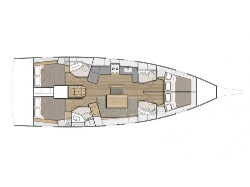 Yacht BENETEAU Oceanis 46.1 - Nefele - Foto 1