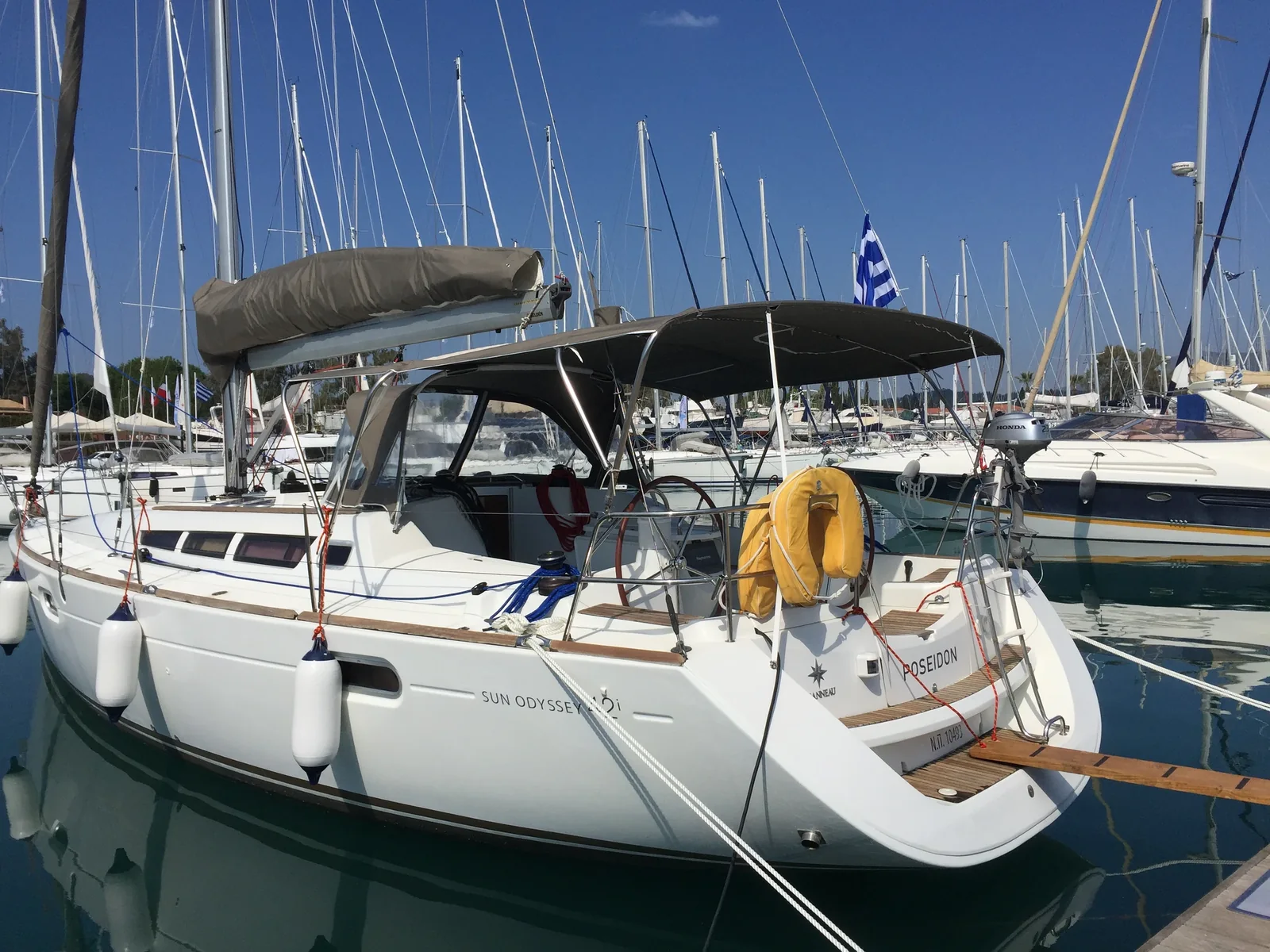 Yacht JEANNEAU Sun Odyssey 42i - Poseidon