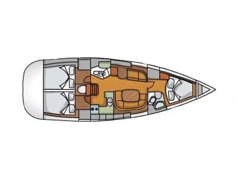 Yacht JEANNEAU Sun Odyssey 42i - Poseidon - Foto 1