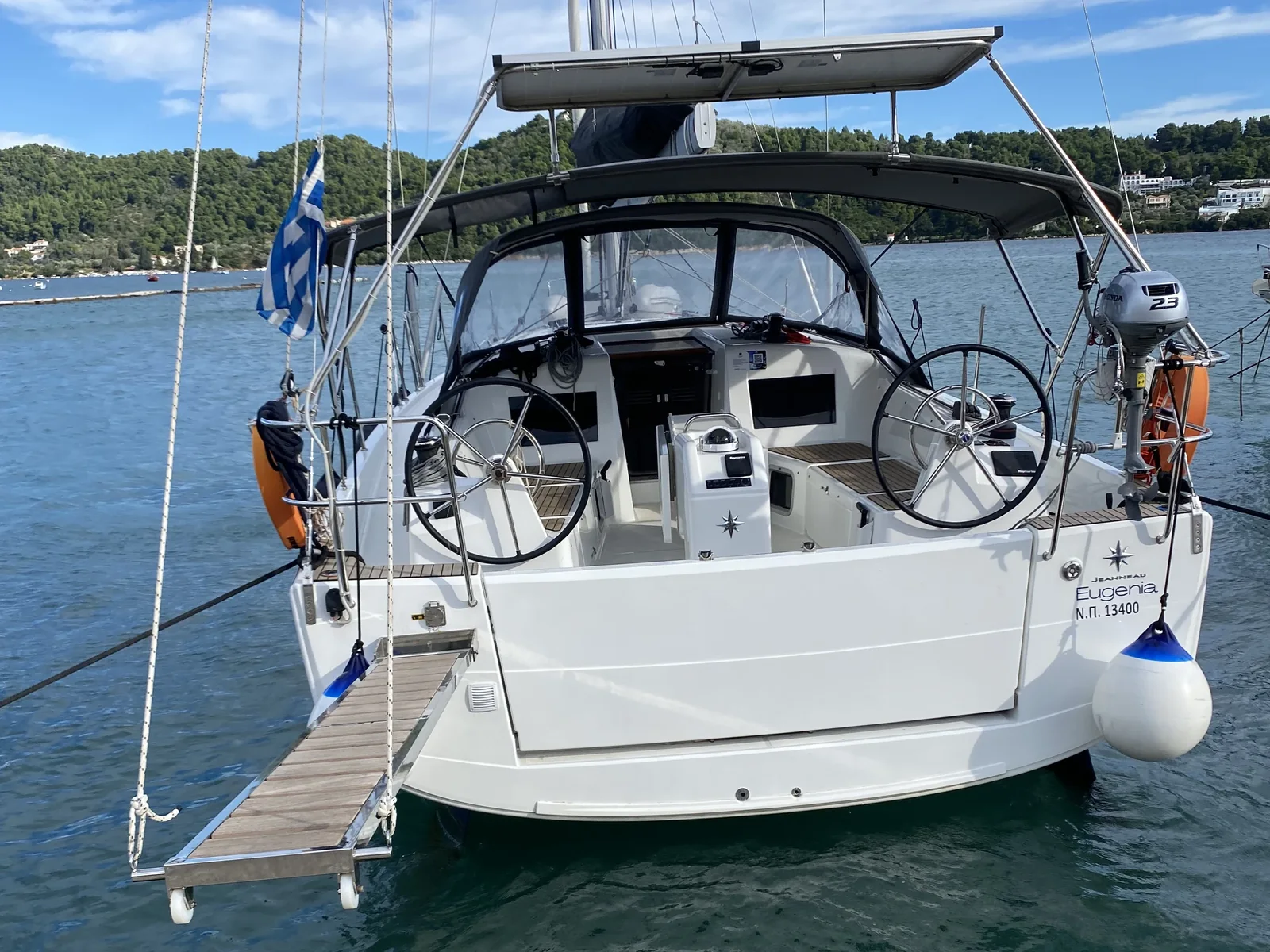 Yacht JEANNEAU Sun Odyssey 410 - Eugenie - Foto 1