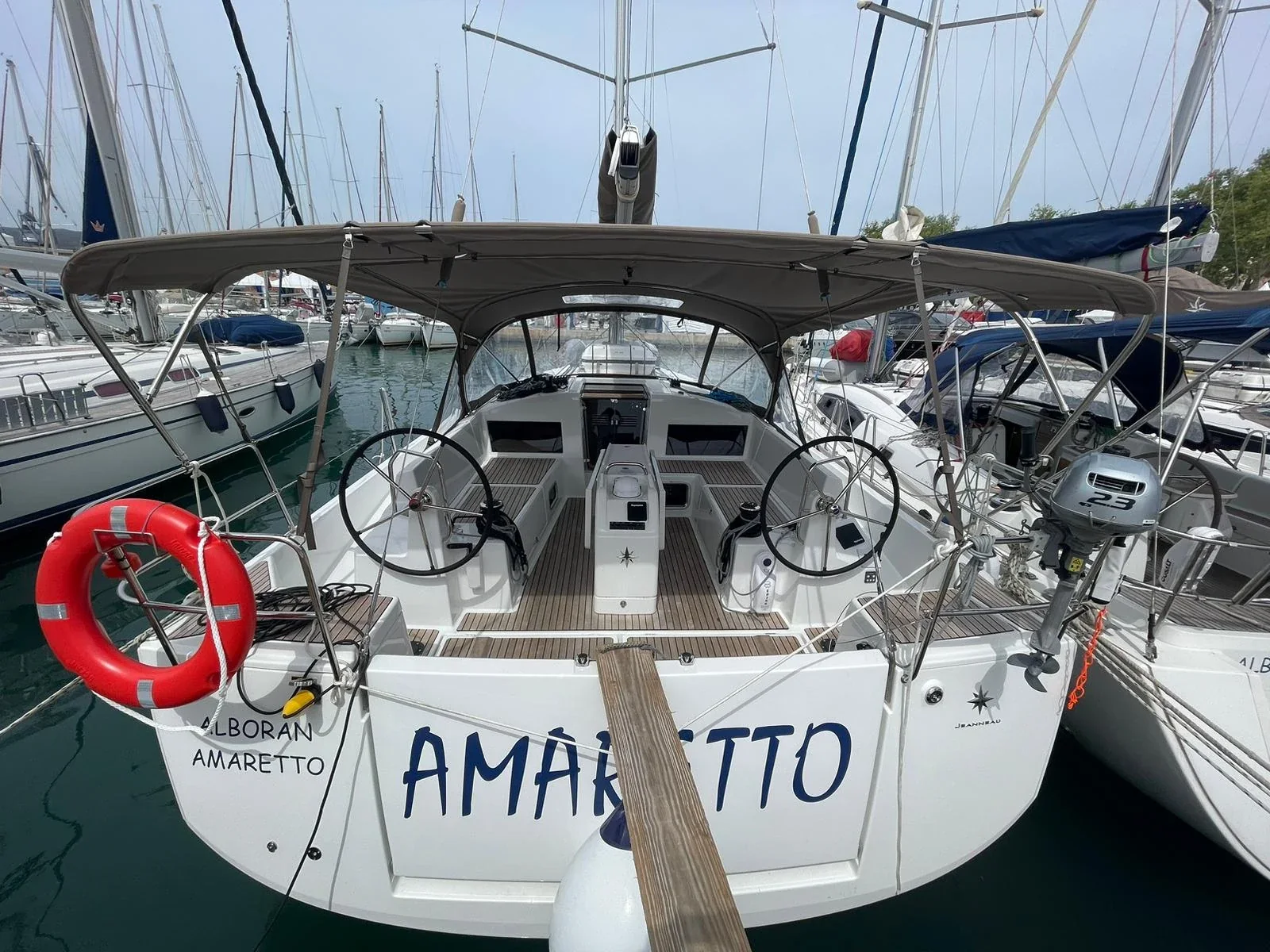 Yacht JEANNEAU Sun Odyssey 440 - Alboran Amaretto - Foto 1