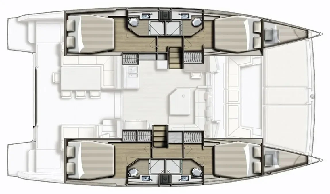 Yacht CATANA Bali 4.1 - Medusa I - Foto 1