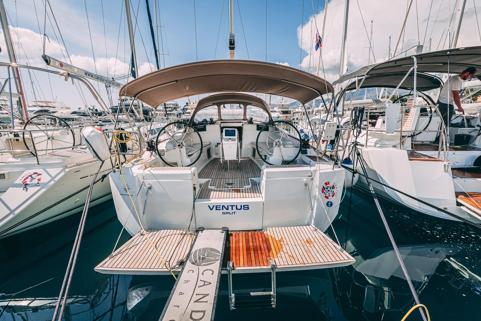 Yacht JEANNEAU Sun Odyssey 449 - Ventus - Foto 1