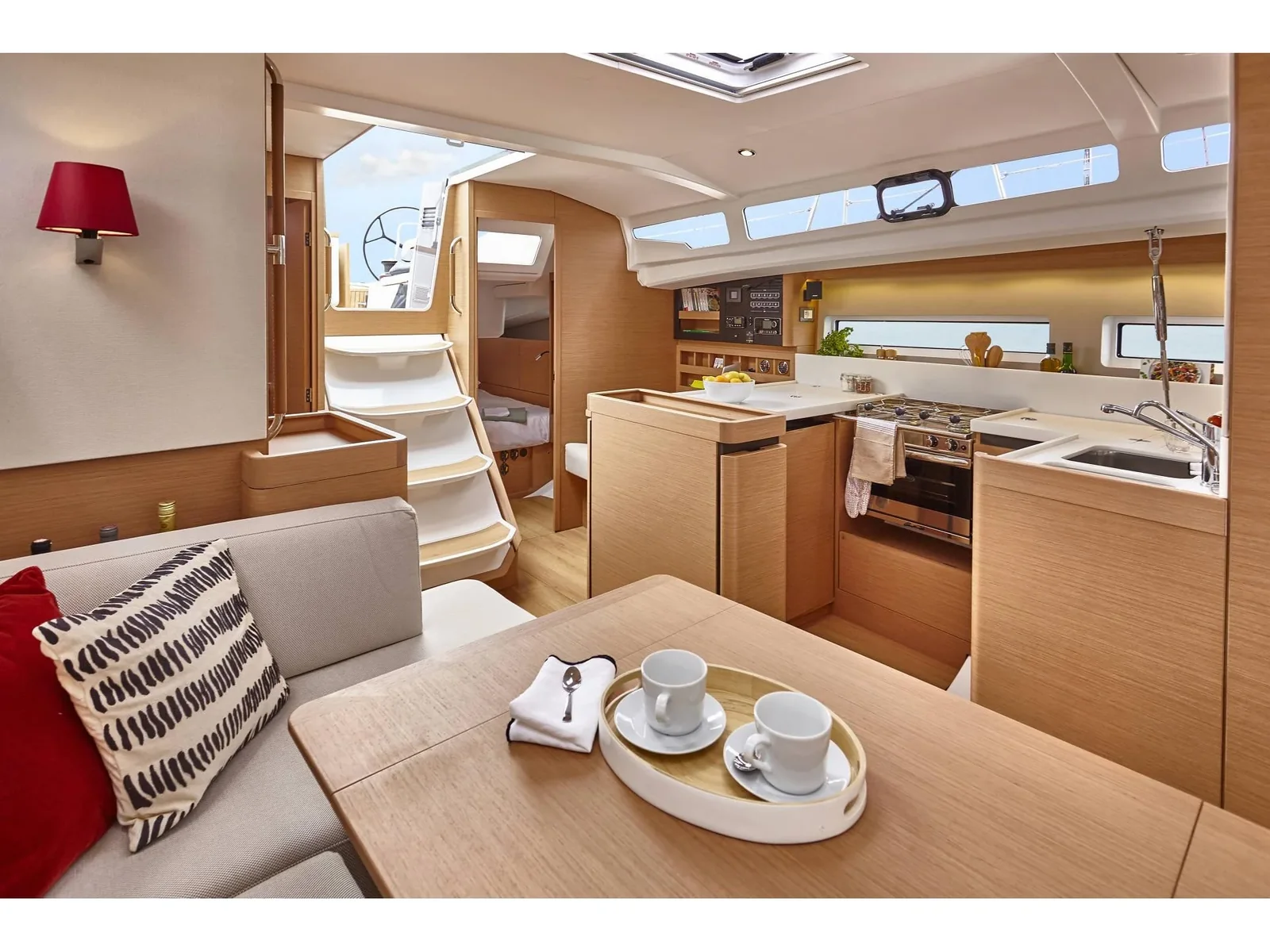 Yacht JEANNEAU Sun Odyssey 440 - Nimertis - Foto 1