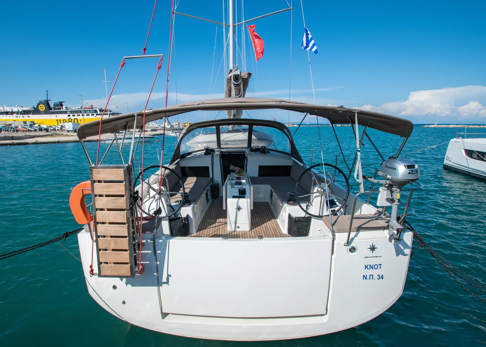 Yacht JEANNEAU Sun Odyssey 490 - Knot - Foto 1