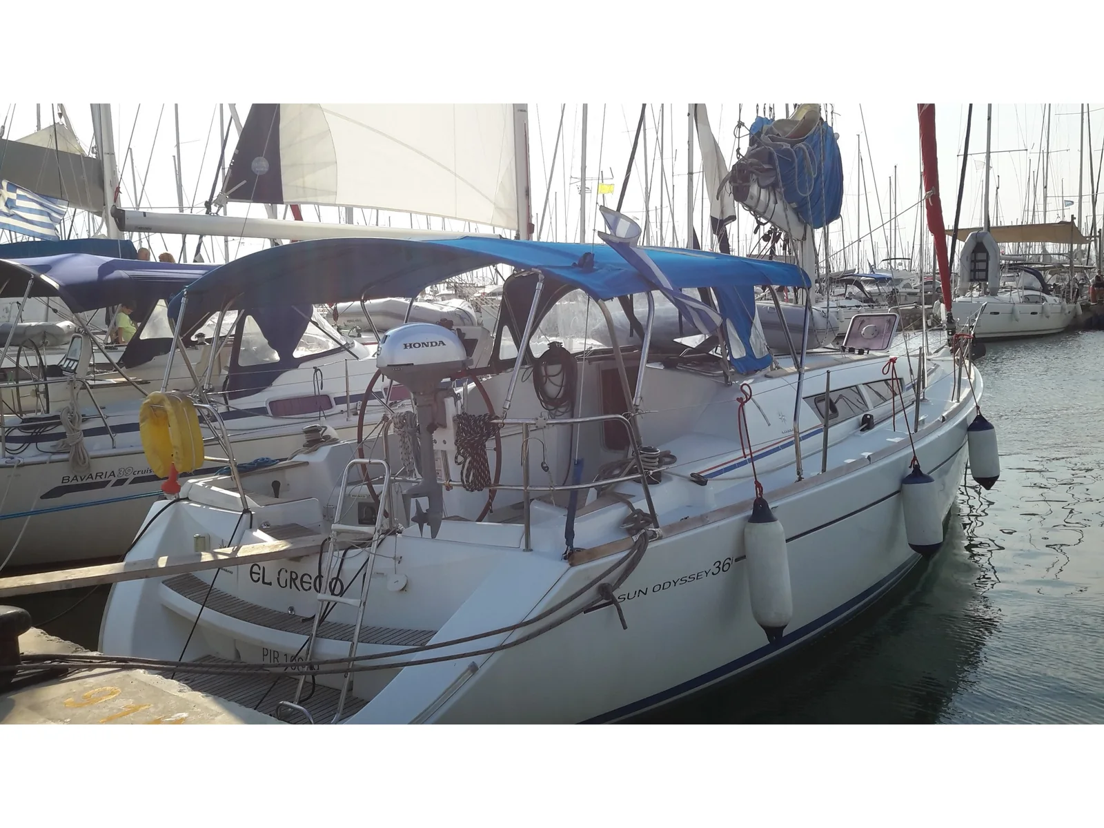 Yacht JEANNEAU Sun Odyssey 36i - El Greco