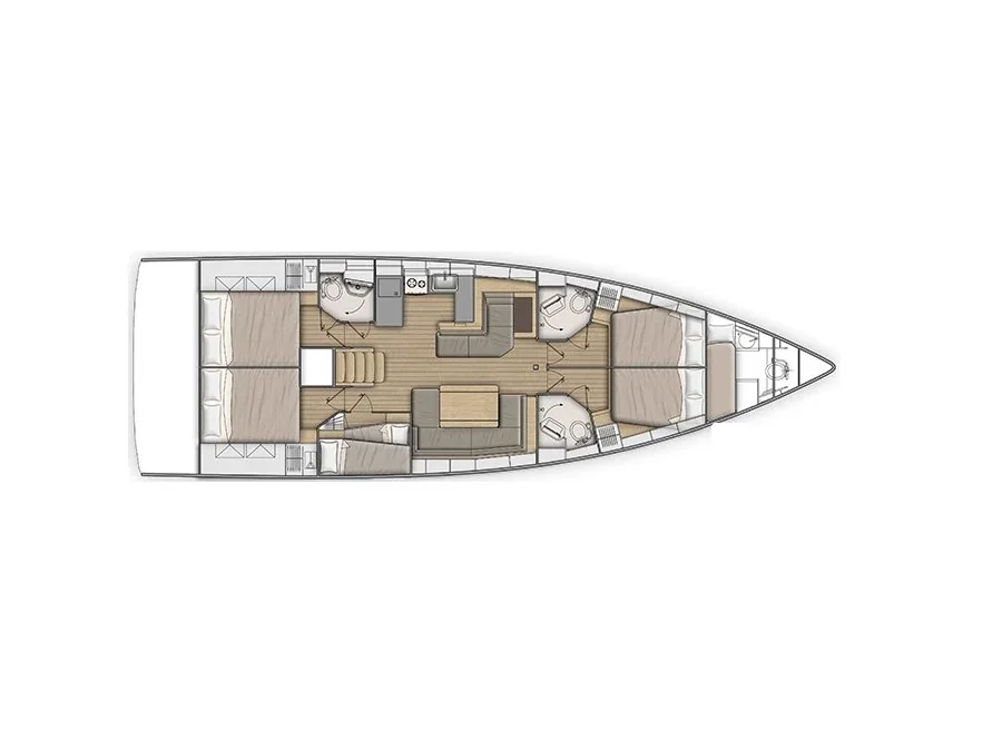 Yacht BENETEAU Oceanis 51.1 - Tsuki - Foto 1