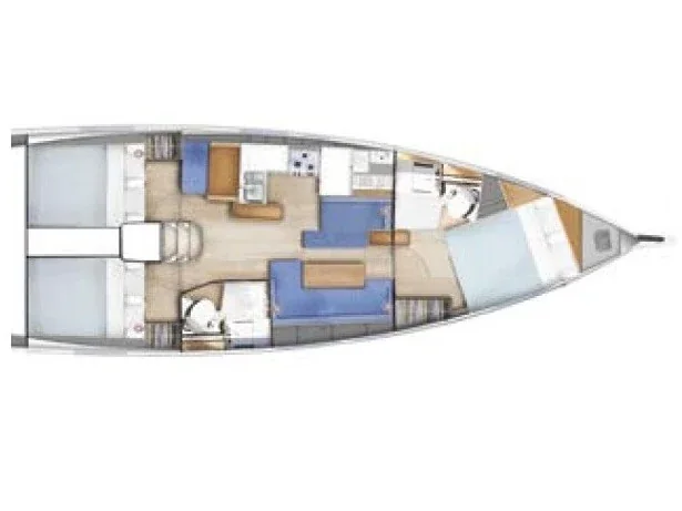 Yacht JEANNEAU Sun Odyssey 410 - The song is you - Foto 3