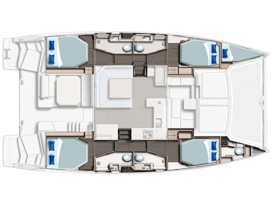 Yacht ROBERTSON AND CAINE Leopard 44 - Boomer - Foto 1