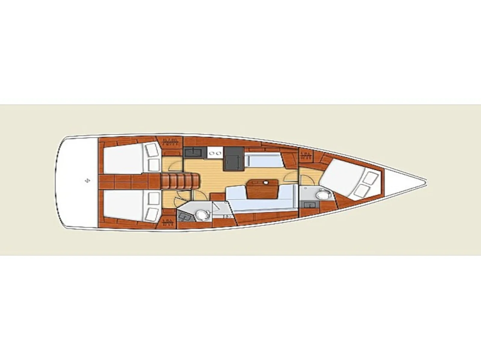 Yacht BENETEAU Oceanis 41.1 - Iris - Foto 1