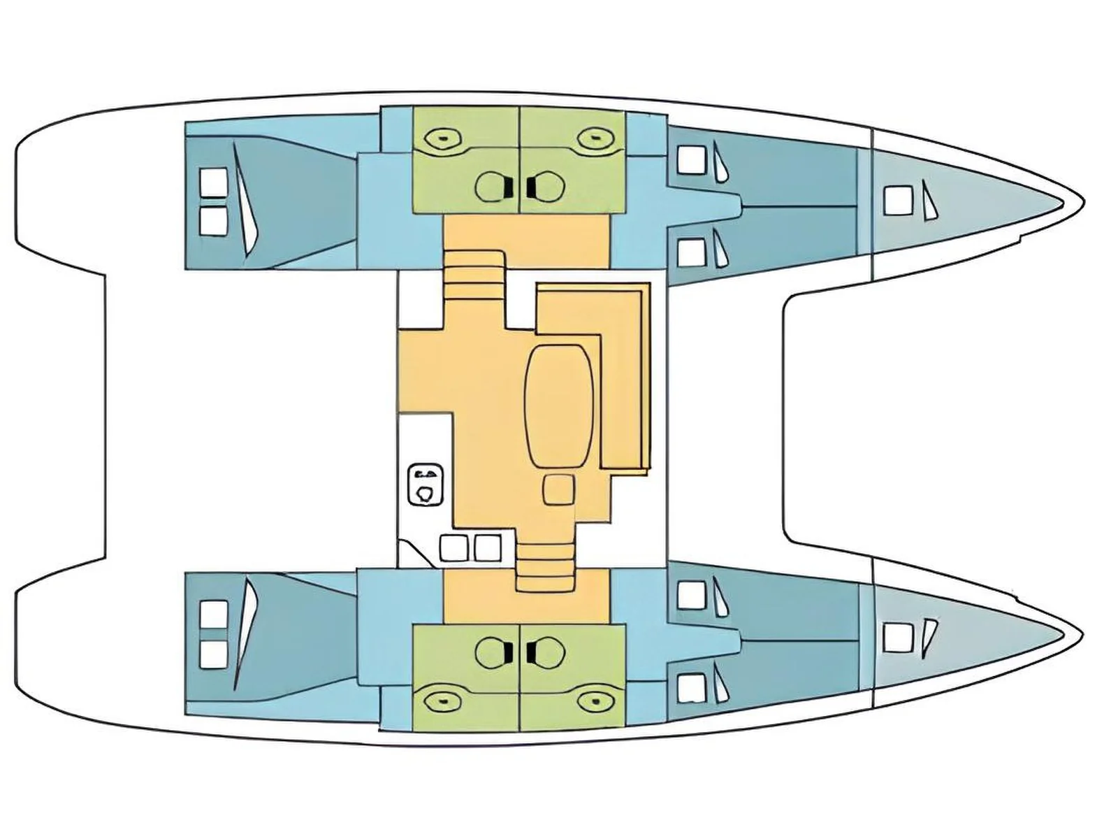 Yacht LAGOON 400 - Winnie - Foto 1