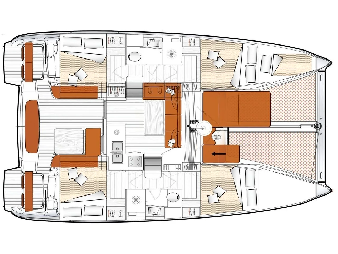 Yacht EXCESS-CATAMARANS 11 - Amare II - Foto 1