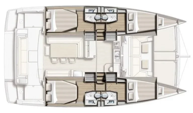 Yacht CATANA Bali 4.1 - Galassia - Foto 1