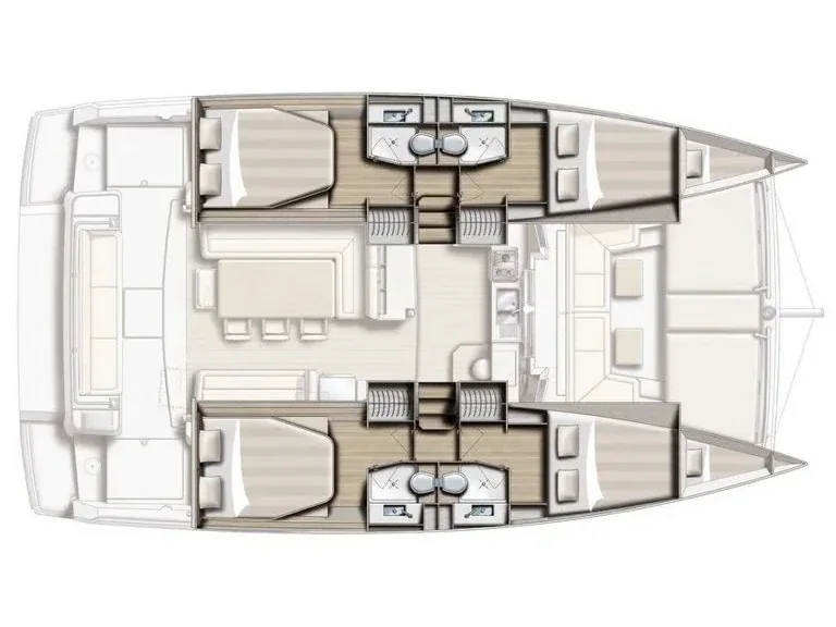 Yacht CATANA Bali 4.1 - Galassia - Foto 1