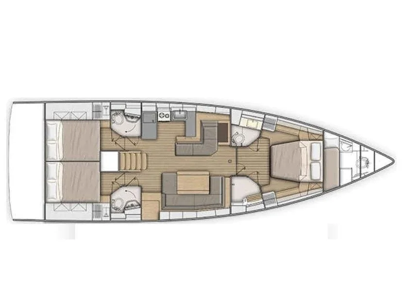 Yacht BENETEAU Oceanis 51.1 - Ifestion - Foto 1
