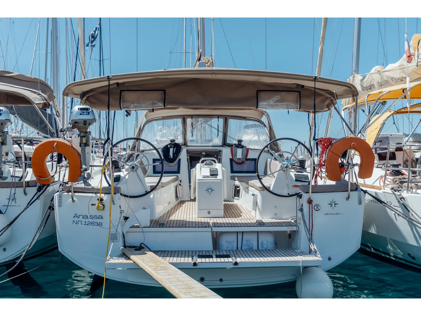 Yacht JEANNEAU Sun Odyssey 410 - Anassa - Foto 1
