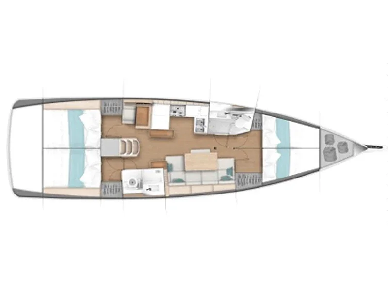 Yacht JEANNEAU Sun Odyssey 440 - Ecume