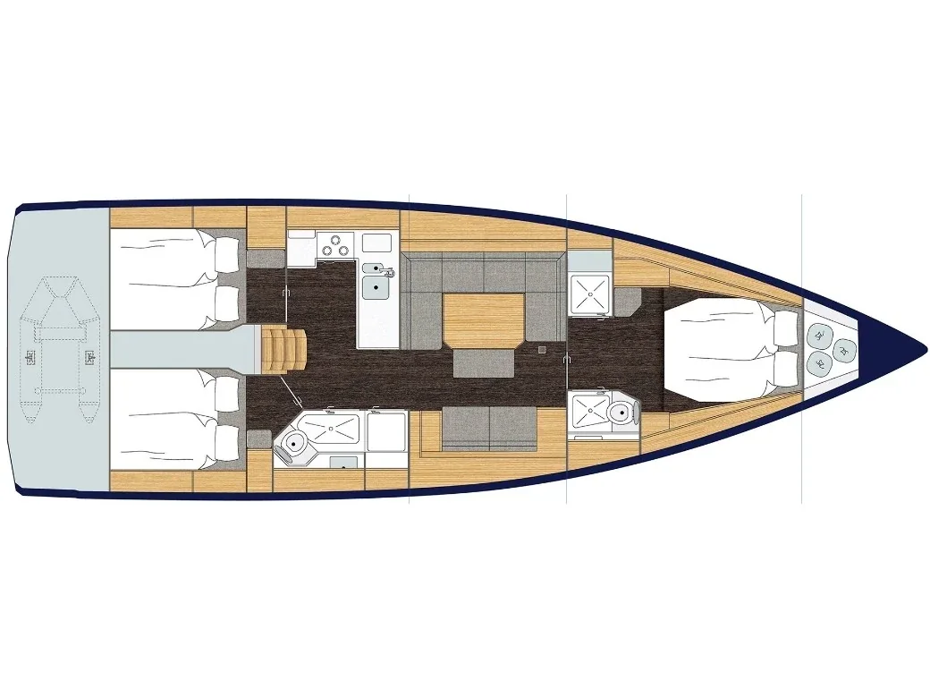 Yacht BAVARIA C45 Style - Libertas - Foto 1