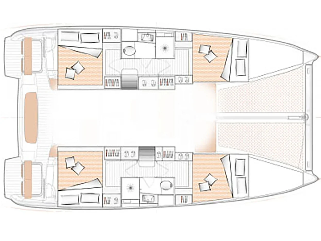 Yacht EXCESS-CATAMARANS 11 - Yellow Bird V - Foto 1