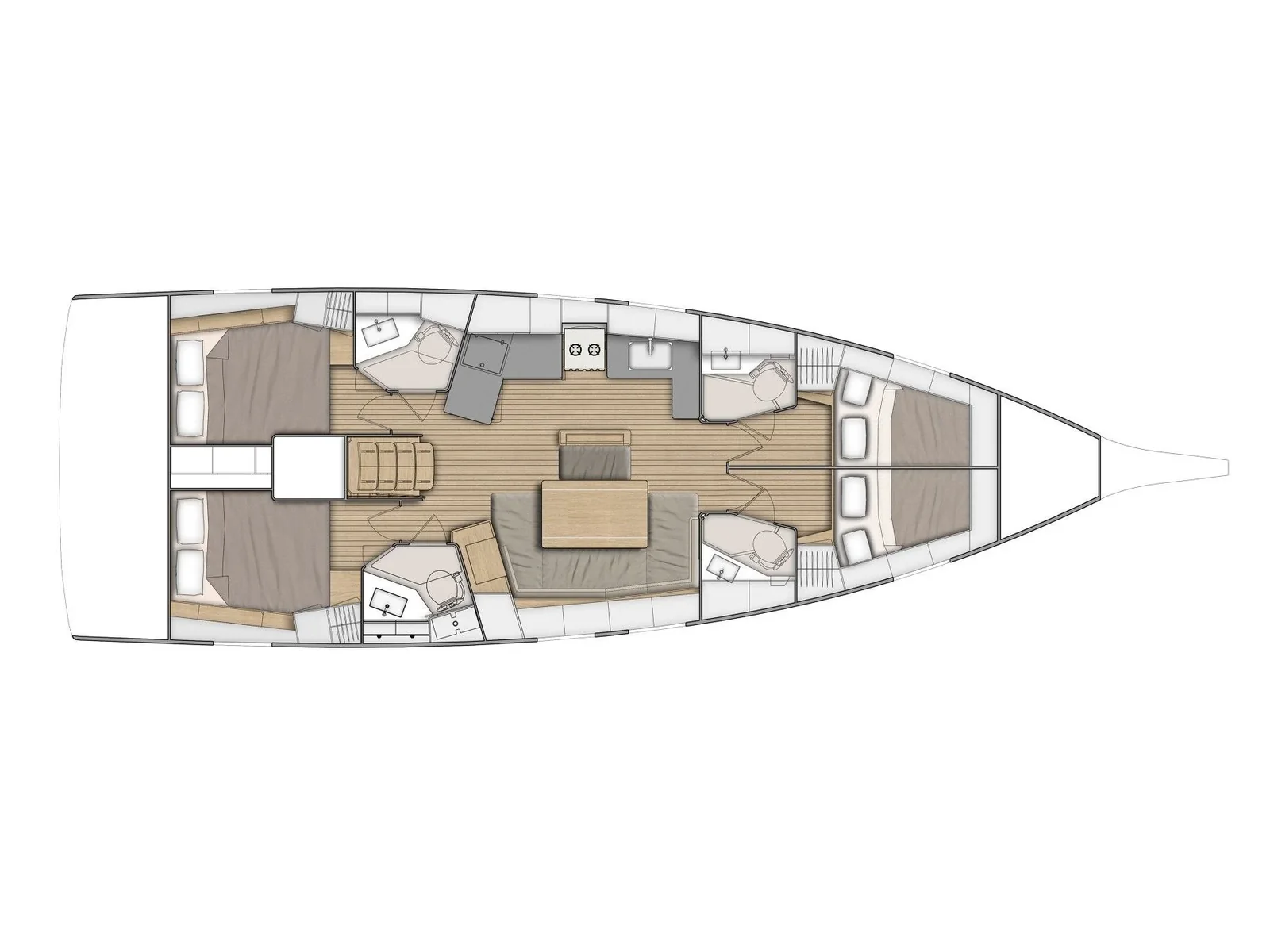 Yacht BENETEAU Oceanis 46.1 - Nagia - Foto 1
