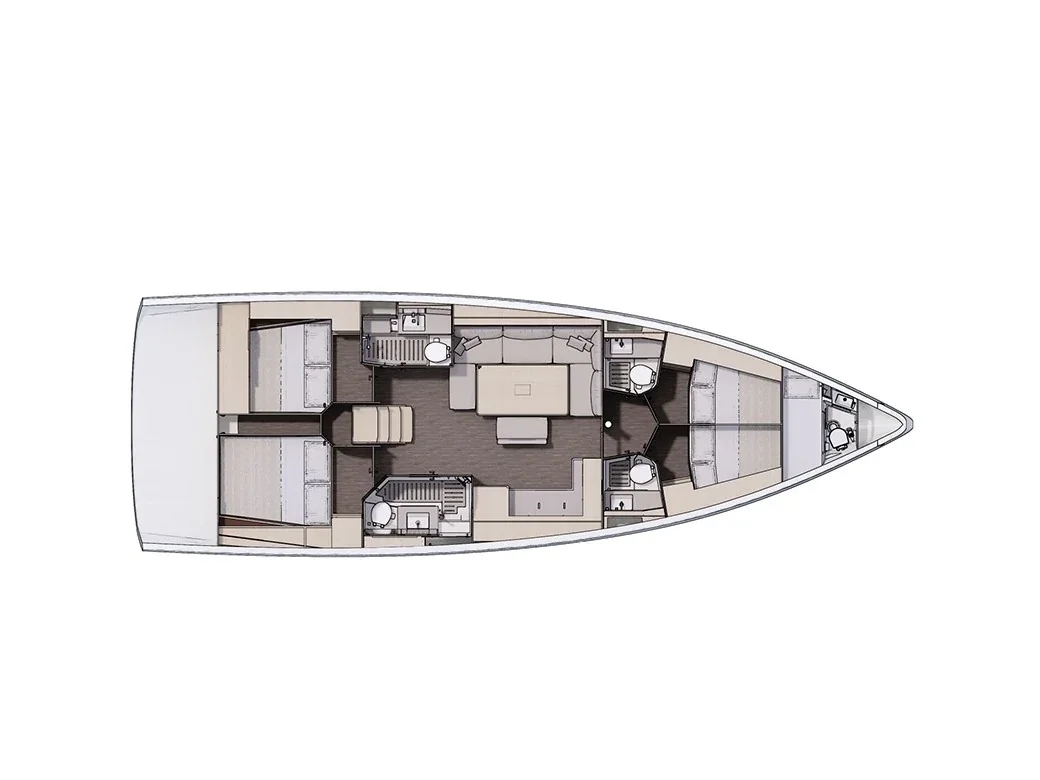 Yacht DUFOUR 470 - Aqua Azzurro - Foto 1